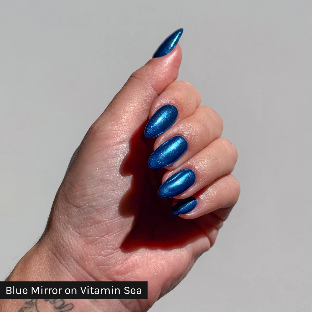 Blue Mirror Chrome Powder - Image 3